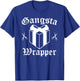 Gangsta Wrapper Christmas Holiday T-Shirt - T-Shirt | Royal