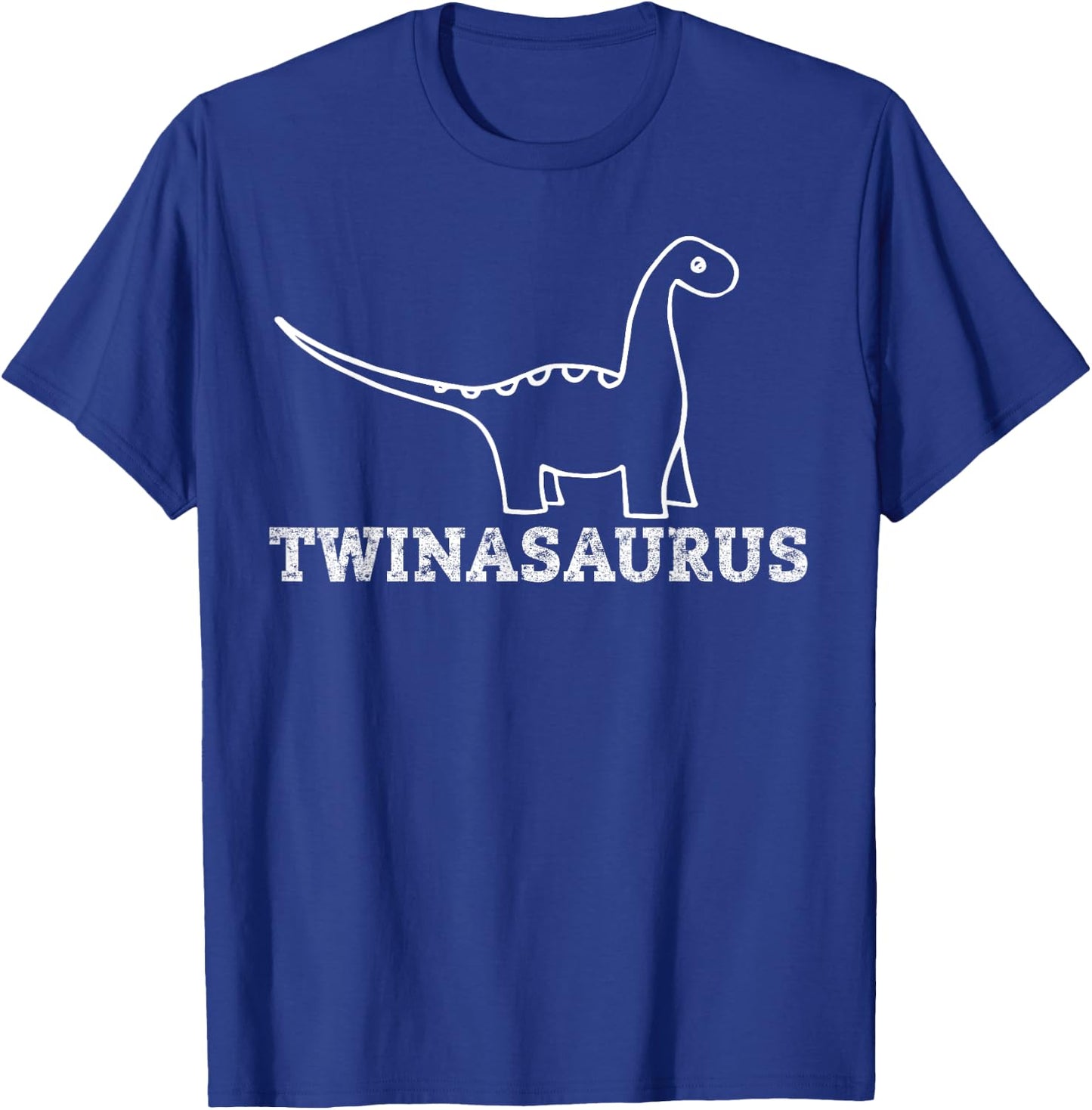 My Twin Shirt, Twinsies Funny Twin Twinning Dyno T-Shirt - T-Shirt | Royal
