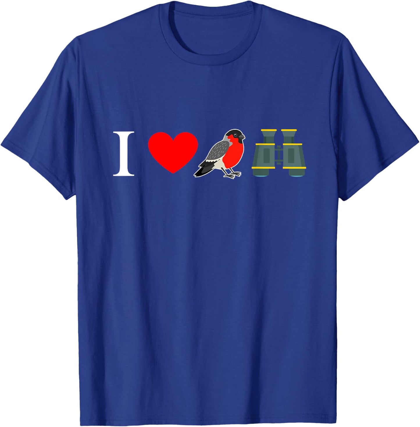 I Love Bird Watching Gift Birding Watcher Lovers T-Shirt - T-Shirt | Royal