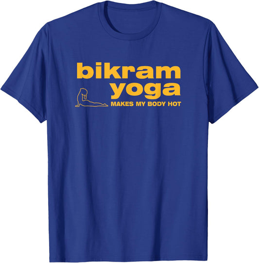 Bikram Hot Yoga 26 Poses Instructor & Student Mental Workout T-Shirt - T-Shirt | Royal