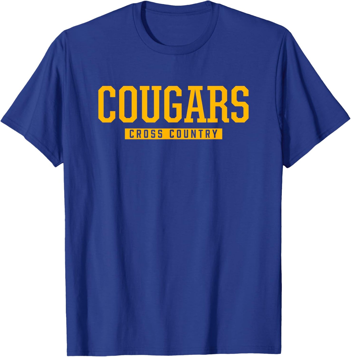 Chattahoochee Cougars Cross Country HS T-Shirt - T-Shirt | Royal