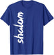 Shalom (Peace) T-Shirt - T-Shirt | Royal