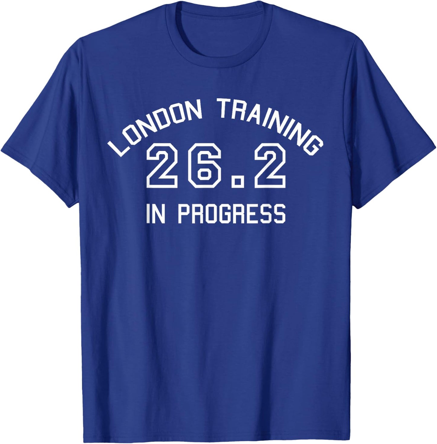 London 26.2 Marathon Training T-Shirt - T-Shirt | Royal