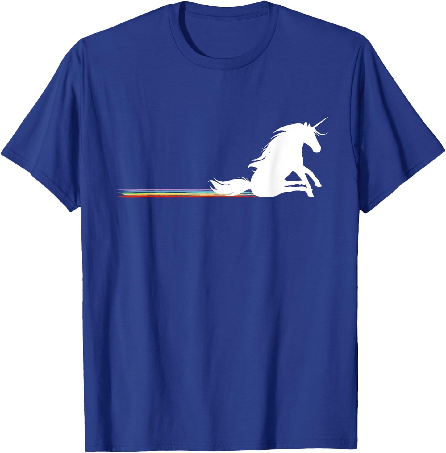 Unicorn Rainbow Poop Shirt - Bottom wiping unicorn T-Shirt - T-Shirt | Royal