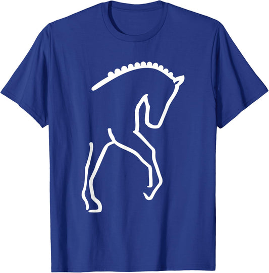 Dressage horse T-Shirt - T-Shirt | Royal