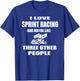 Sprint Car Racing T Shirt Gift Midget Sprint Car Track T-Shirt - T-Shirt | Royal