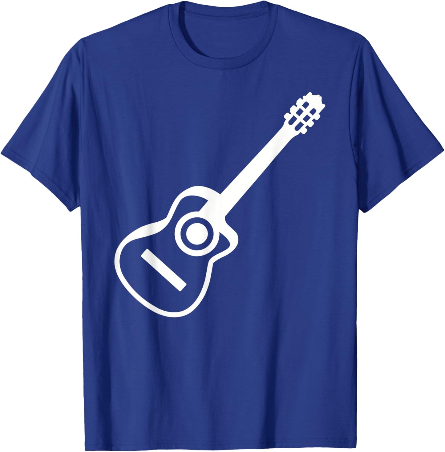 Acoustic guitar T-Shirt - T-Shirt | Royal