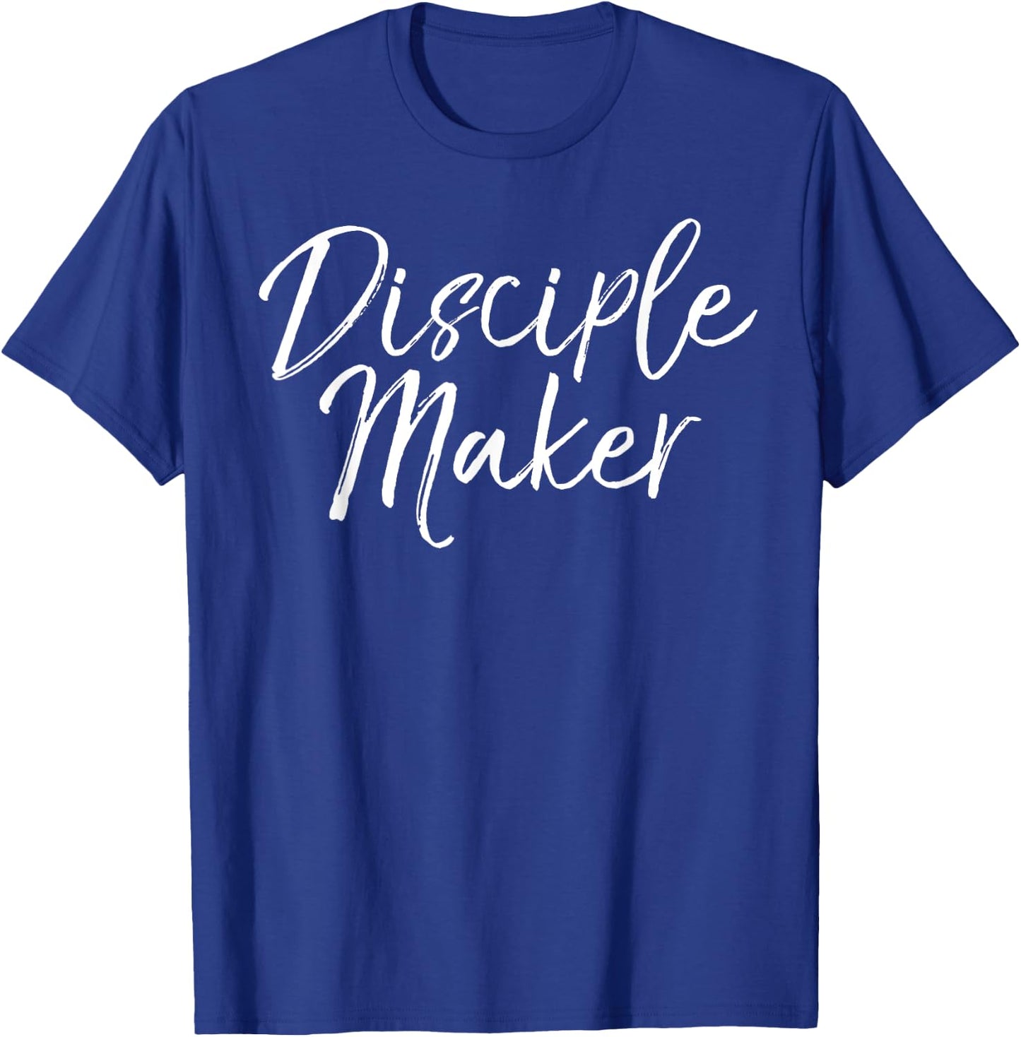 Disciple Maker Shirt Matthew 28 Christian Discipleship T-Shirt - T-Shirt | Royal
