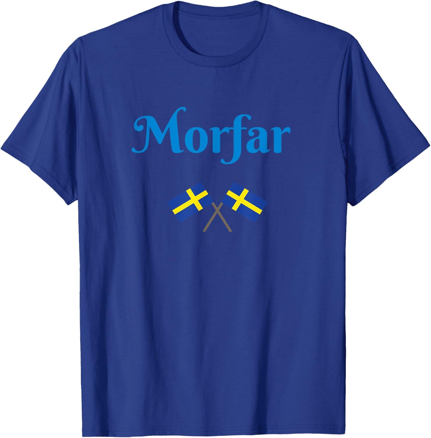 Morfar Swedish Grandfather Mother's Father T-Shirt - T-Shirt | Royal