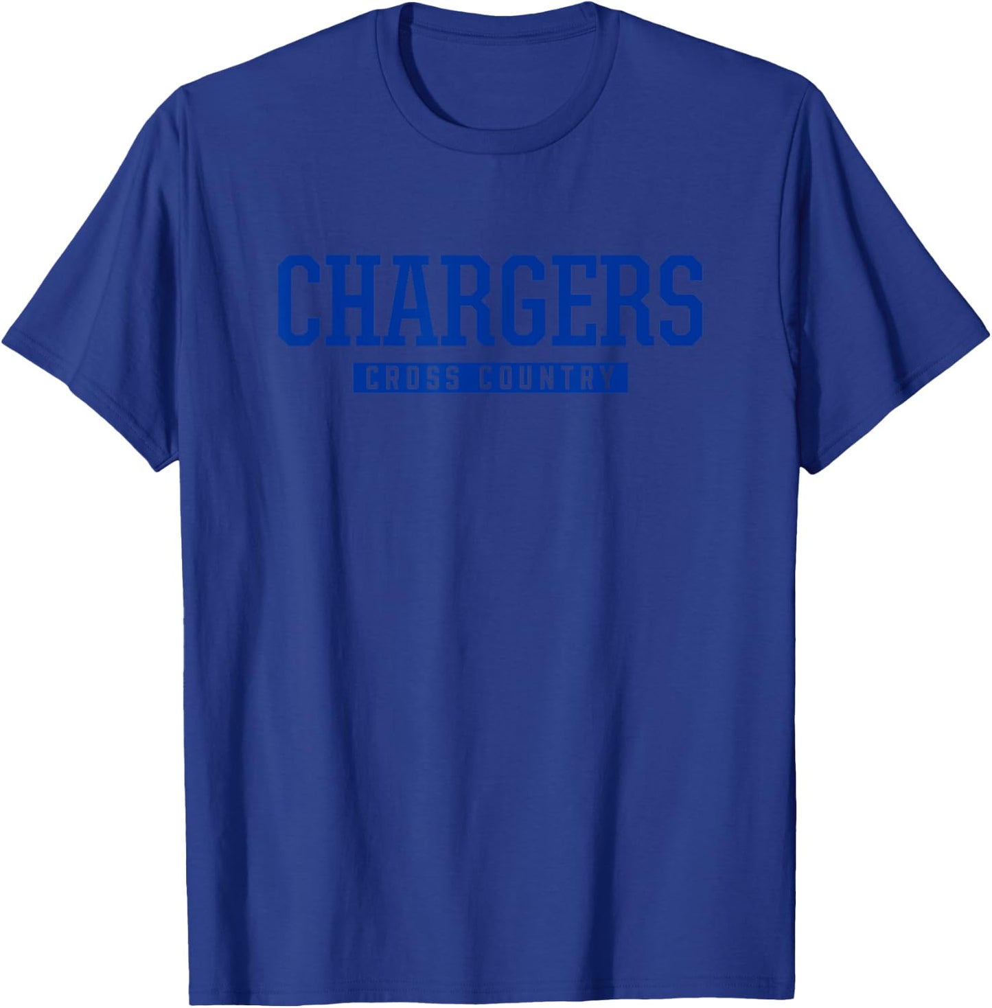 Edison Chargers Cross Country HS T-Shirt - T-Shirt | Royal