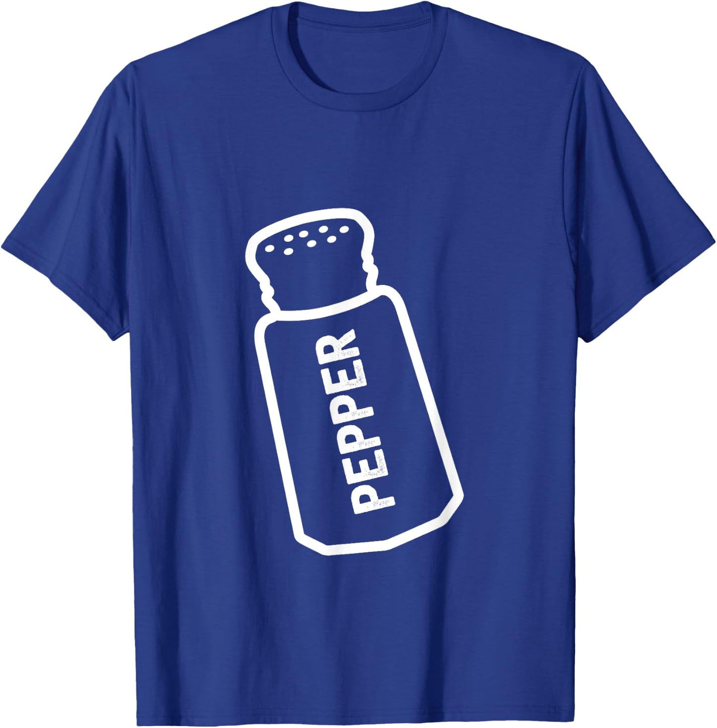 BFF Costume Salt & Pepper Lazy Halloween Costumes T-Shirt - T-Shirt | Royal