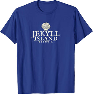 Jekyll Island , Georgia Ocean Shell Shirt T-Shirt - T-Shirt | Royal
