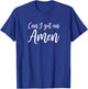 Can I Get An Amen Cute Funny Christian Faith T-Shirt - T-Shirt | Royal
