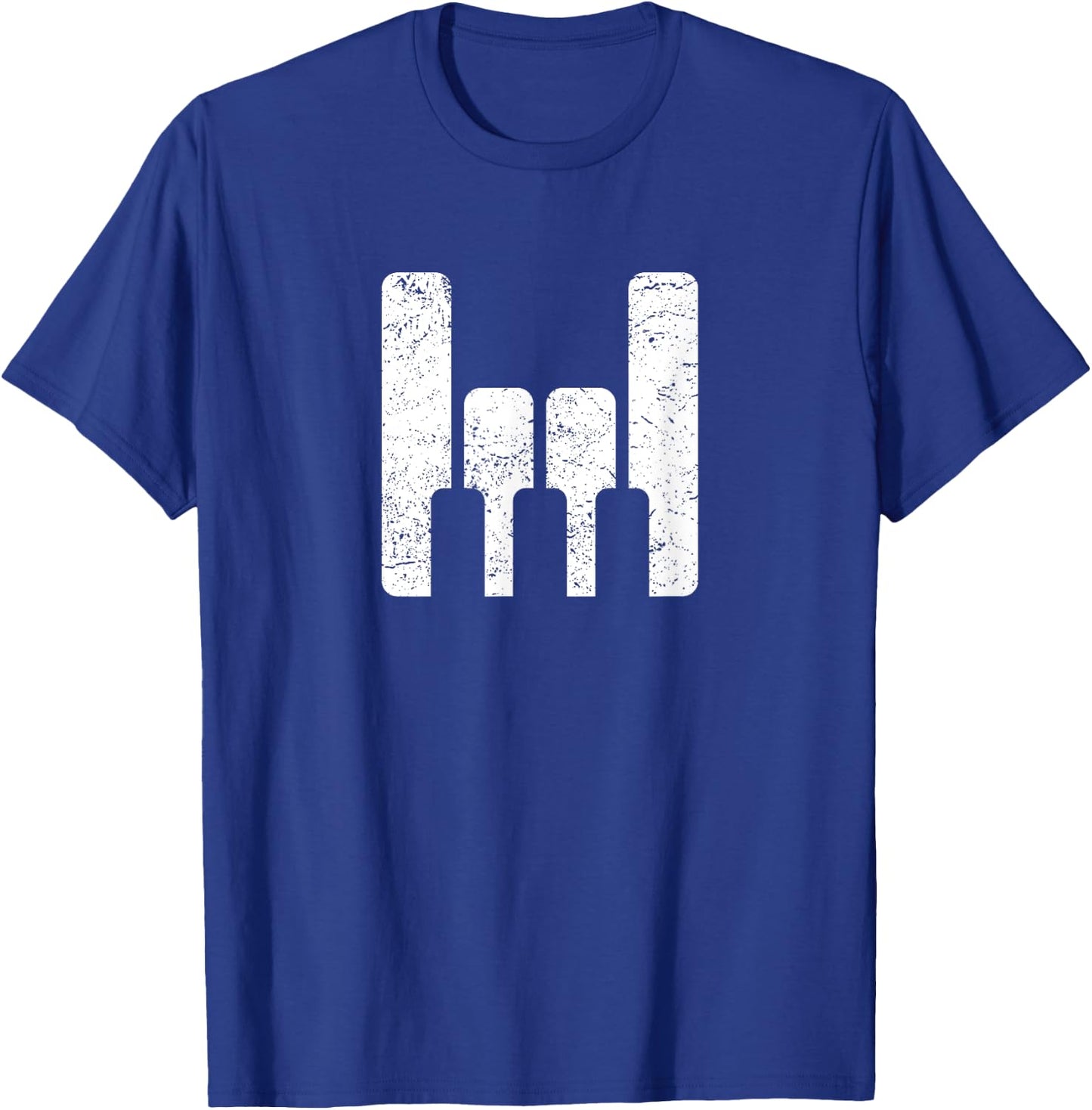 Piano Player Teacher Gift - The Keyboard Rocks T-Shirt - T-Shirt | Royal