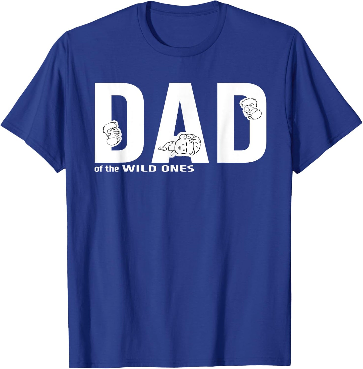 Dad Shirts Funny Proud Father Shirt Gag Parenting T-Shirt - T-Shirt | Royal