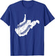 West Virginia Baseball Laces , women, kids T-Shirt - T-Shirt | Royal