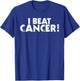 I Beat Cancer-Cancer Free-Cancer Survivor-Find A Cure T-Shirt - T-Shirt | Royal