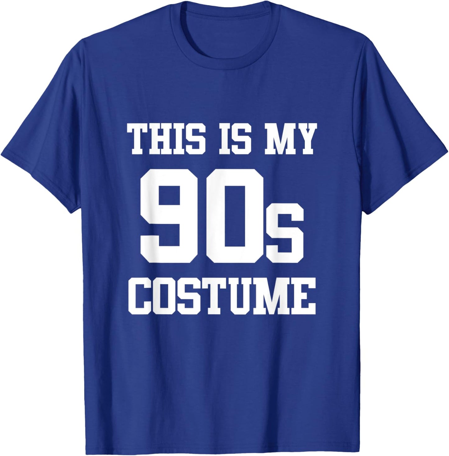 This Is My 90s Costume Nineties Retro Gift T-Shirt - T-Shirt | Royal