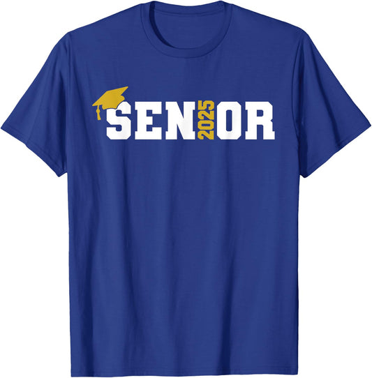 Senior 2025 Graduation 2025 Class Senior 2025 Grad T-Shirt - T-Shirt | Royal