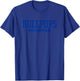 Caney Valley Bullpups Cross Country HS T-Shirt - T-Shirt | Royal