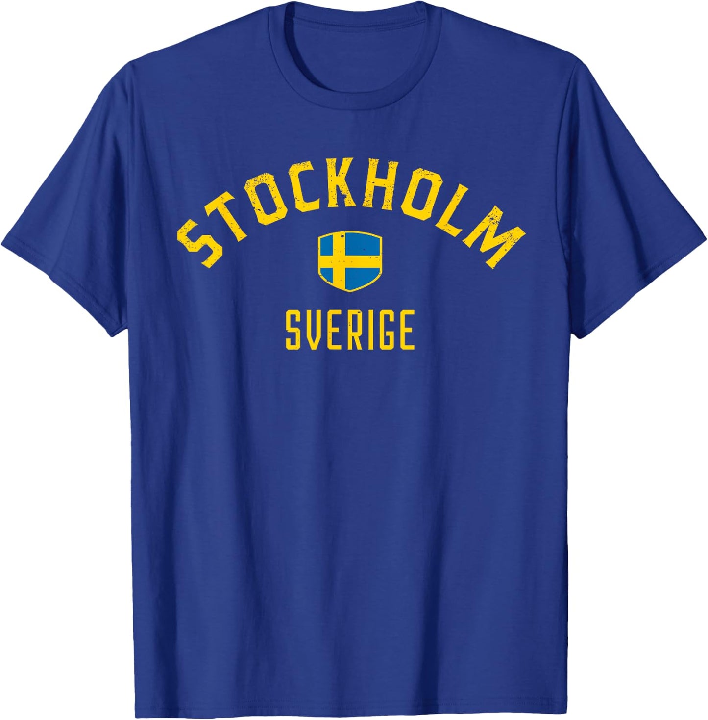Stockholm Sweden - Stockholm Sverige T-Shirt - T-Shirt | Royal