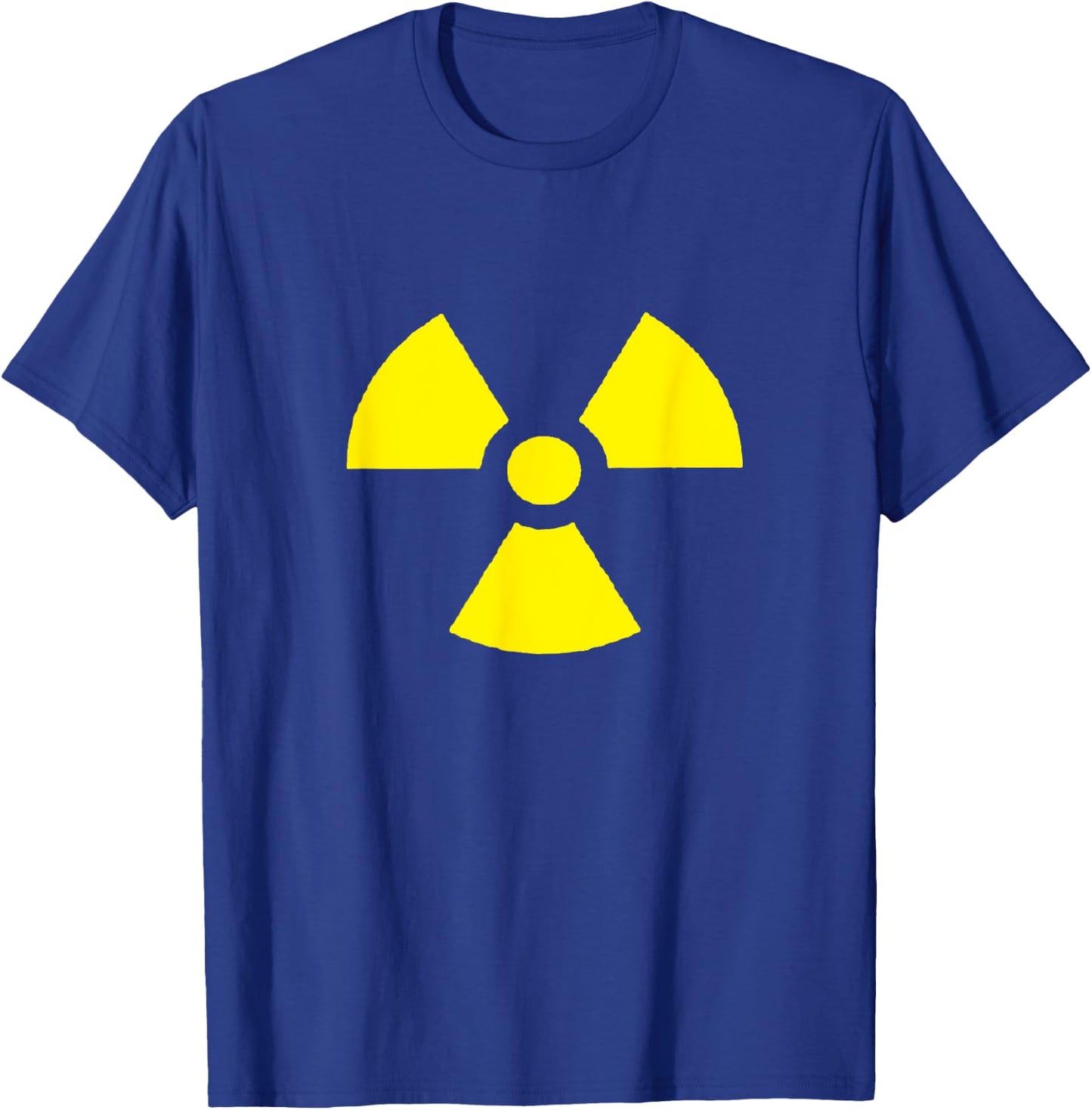 Nuclear Warning Radiology Danger Sign Radioactivity T-Shirt - T-Shirt | Royal