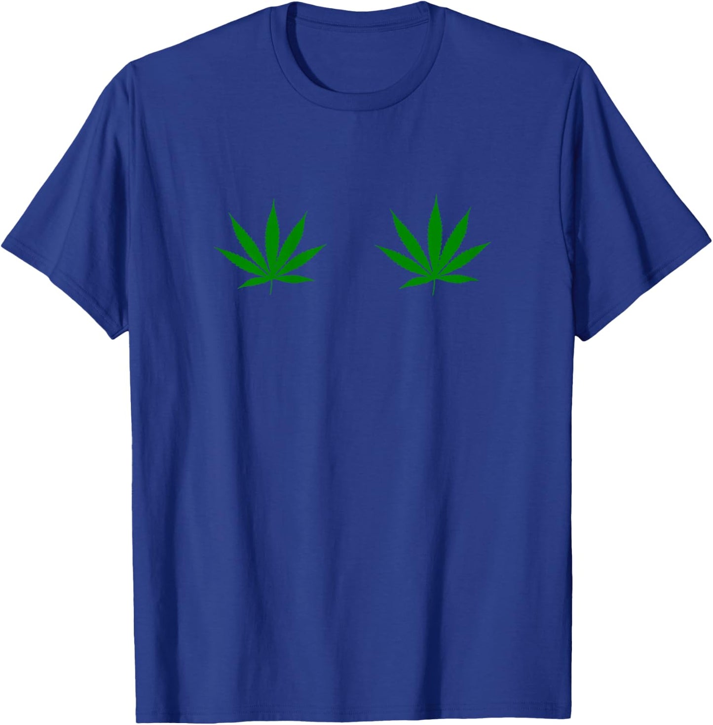 Halloween Mermaid Costume Cannabis Weed Leaf Marijuana Shirt T-Shirt - T-Shirt | Royal