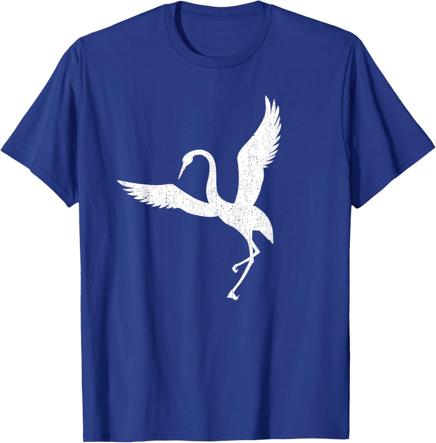 Sandhill Crane Heron design T-Shirt - T-Shirt | Royal