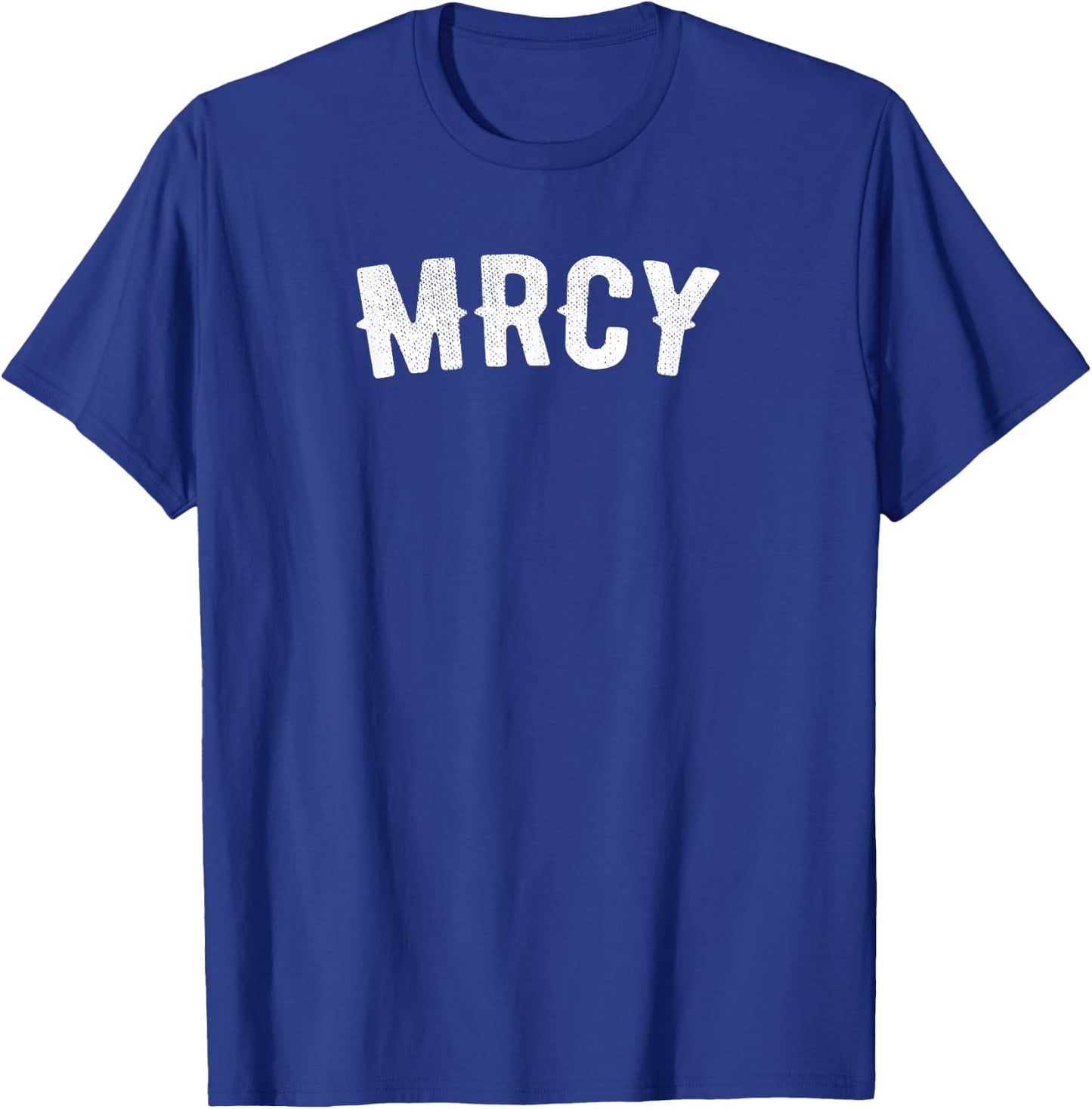 Christian Mrcy , Christs Mercy and Love T-Shirt - T-Shirt | Royal