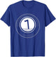 Matching Halloween Costume Set Billiard Balls 7 Ball T-Shirt - T-Shirt | Royal