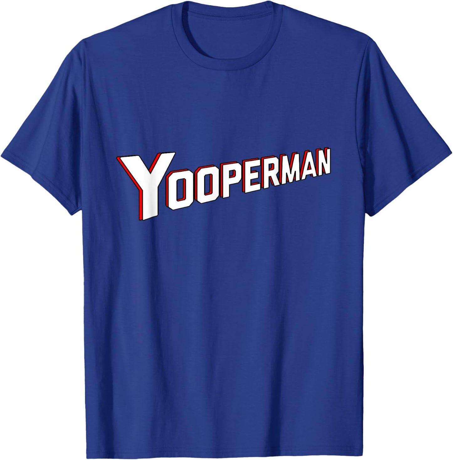Yooper | Yooperman T-Shirt - T-Shirt | Royal