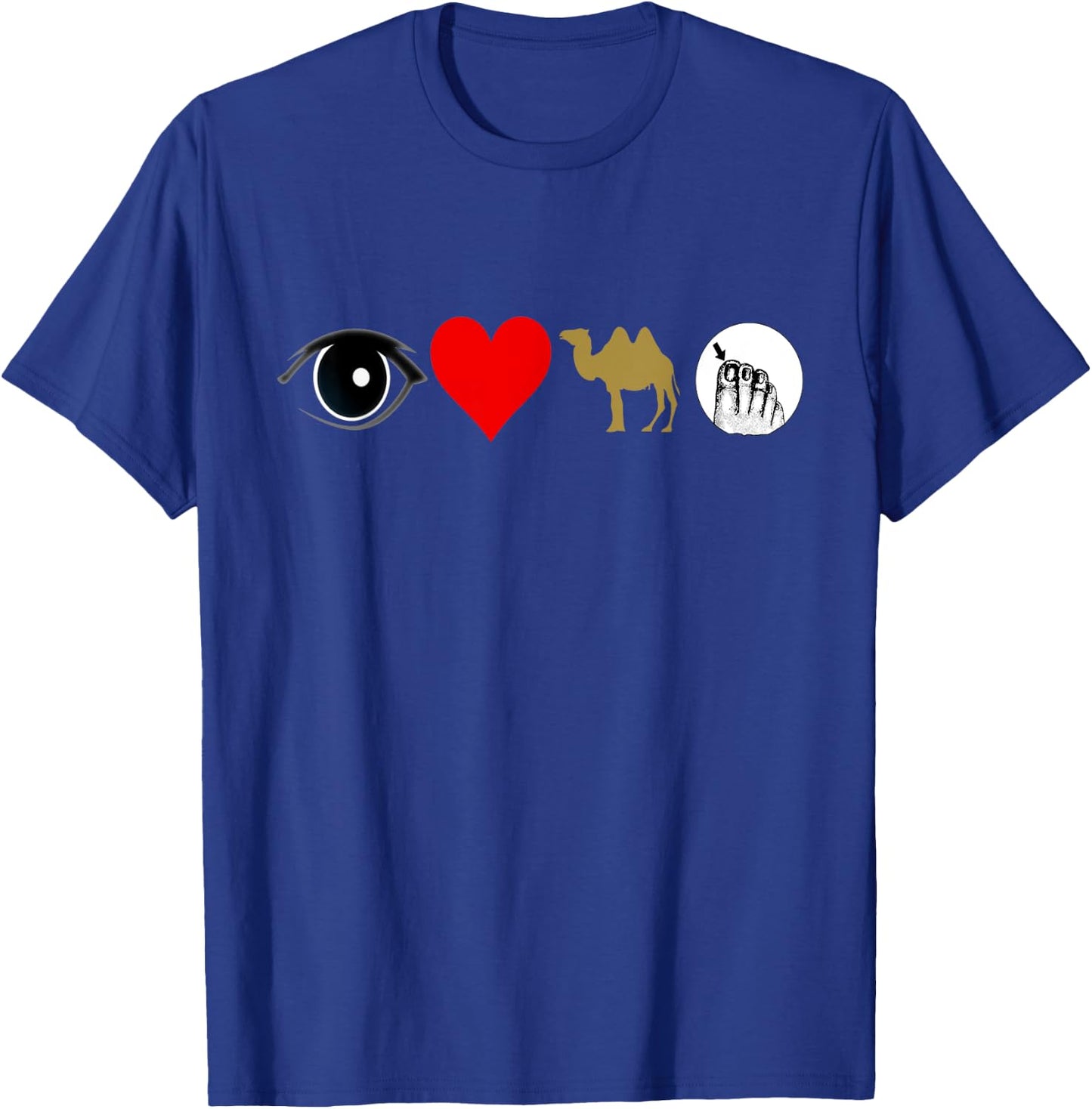 I love camel toe T-Shirt - T-Shirt | Royal