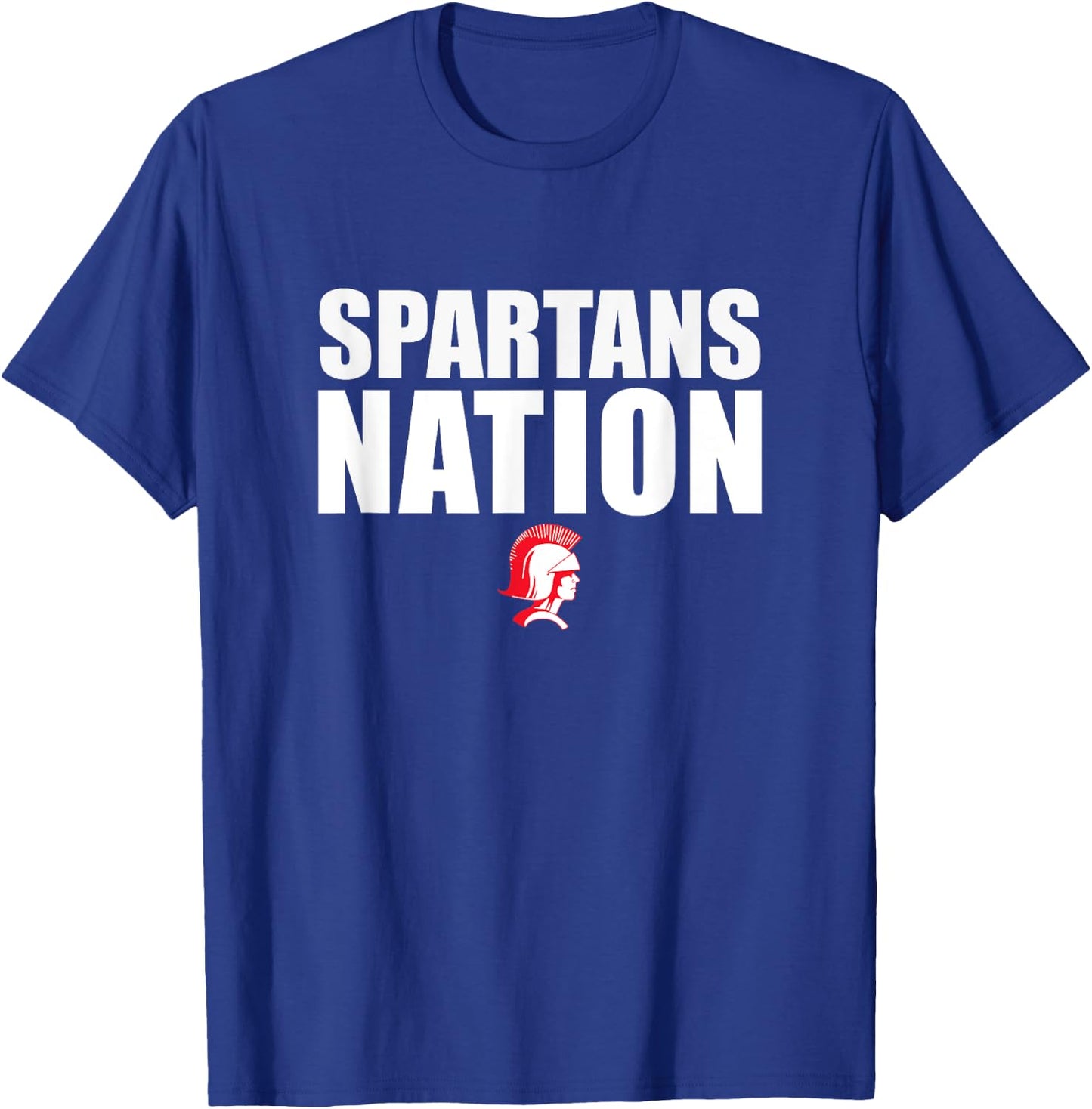 Connersville Spartans Logo Nation HS T-Shirt - T-Shirt | Royal