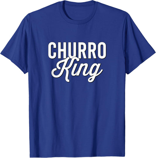 Funny Churro Mexican Food Lover Gift T-Shirt - T-Shirt | Royal