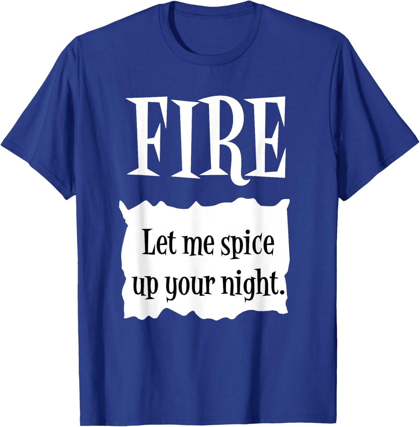 FIRE - Hot Packet Halloween Taco Costume T-Shirt - T-Shirt | Royal