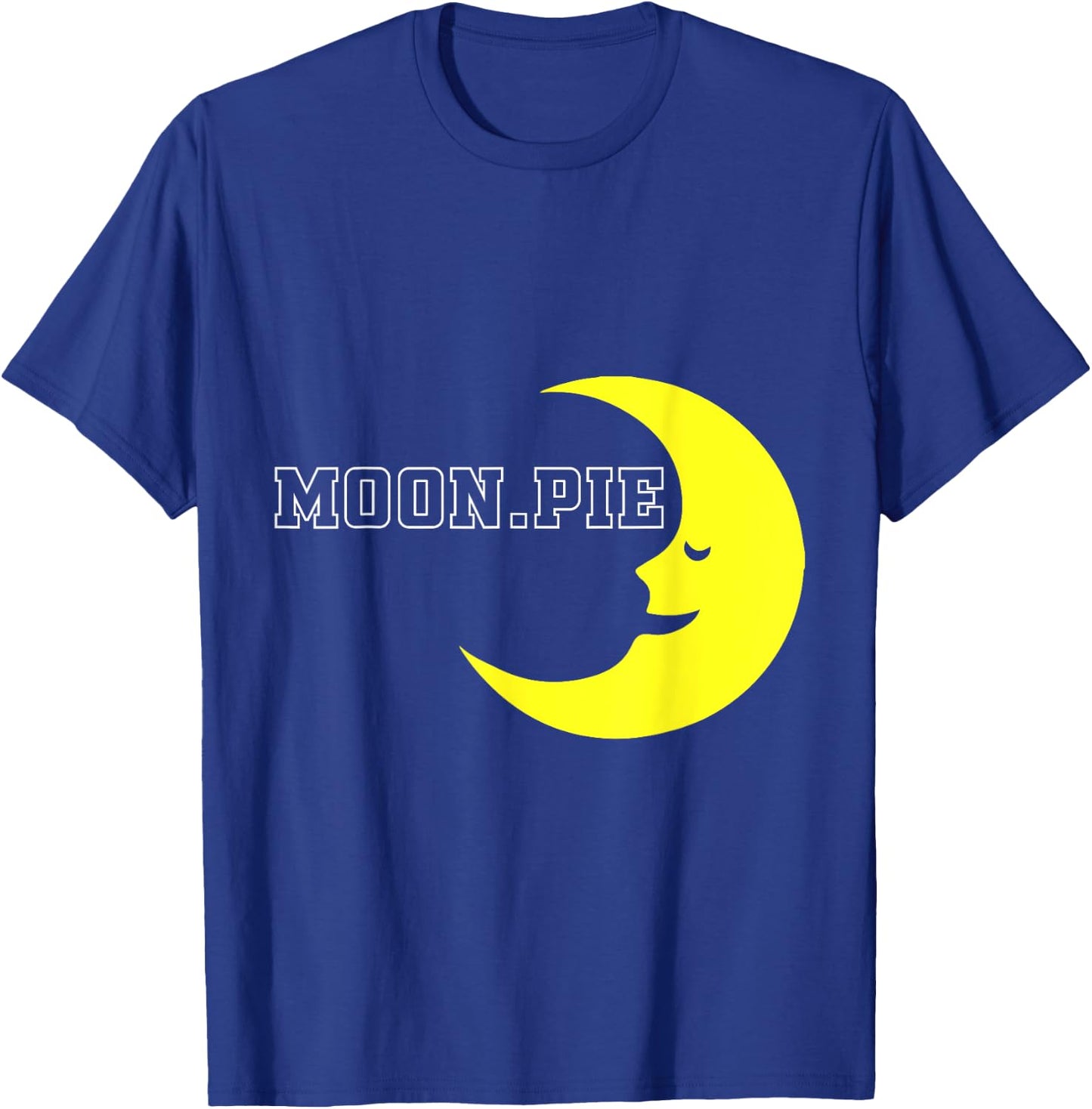 Cute Graphic - Moon Pie T-Shirt - T-Shirt | Royal