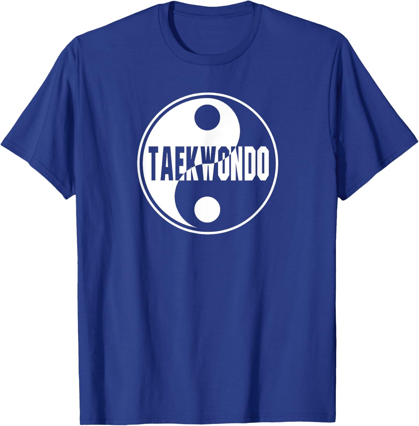Taekwondo Yin Yang Shirt - Tae Kwon Do Duality T-Shirt - T-Shirt | Royal