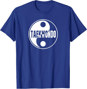 Taekwondo Yin Yang Shirt - Tae Kwon Do Duality T-Shirt - T-Shirt | Royal
