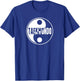 Taekwondo Yin Yang Shirt - Tae Kwon Do Duality T-Shirt - T-Shirt | Royal
