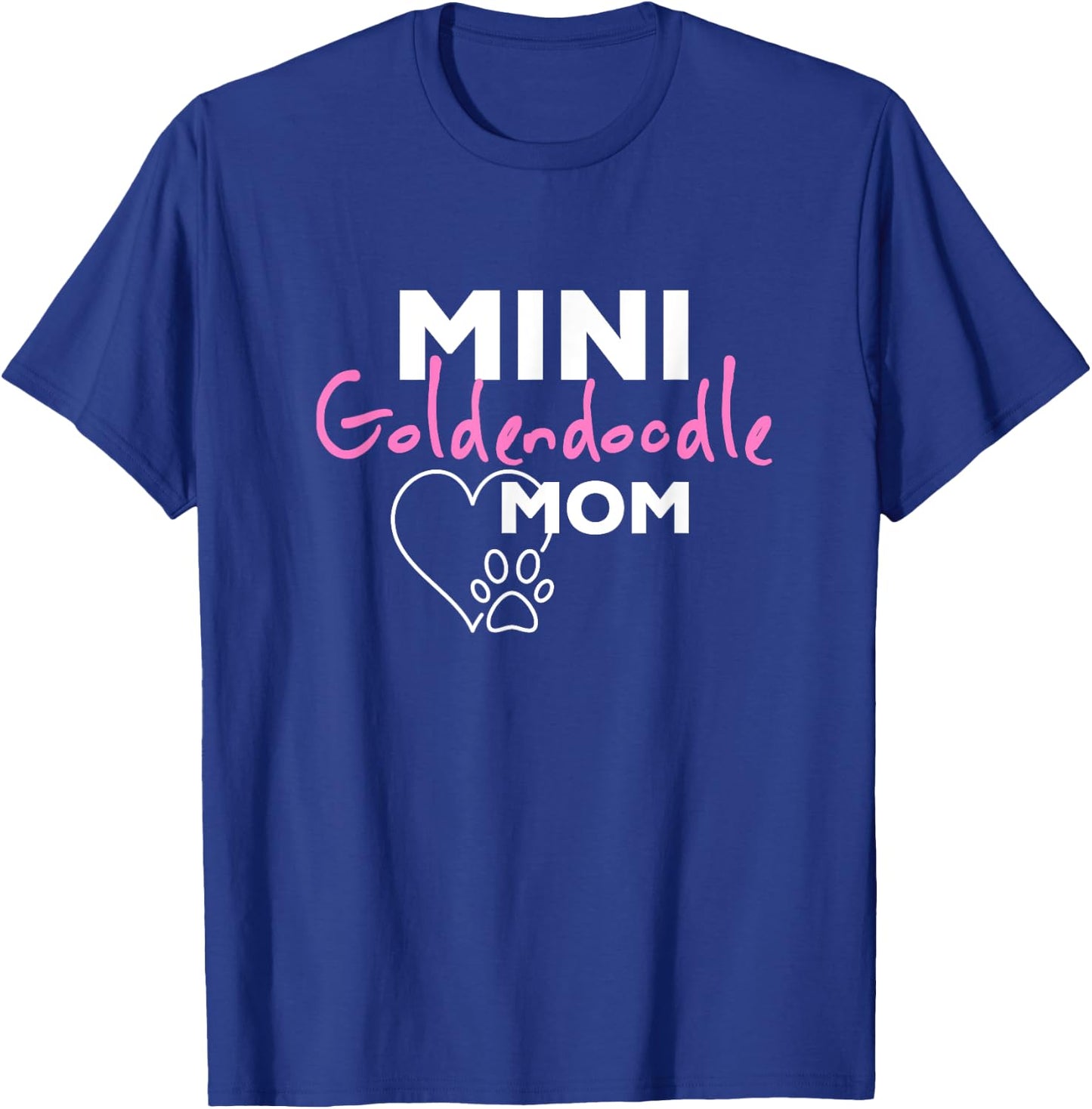 Mini Goldendoodle Mom T-Shirt - T-Shirt | Royal
