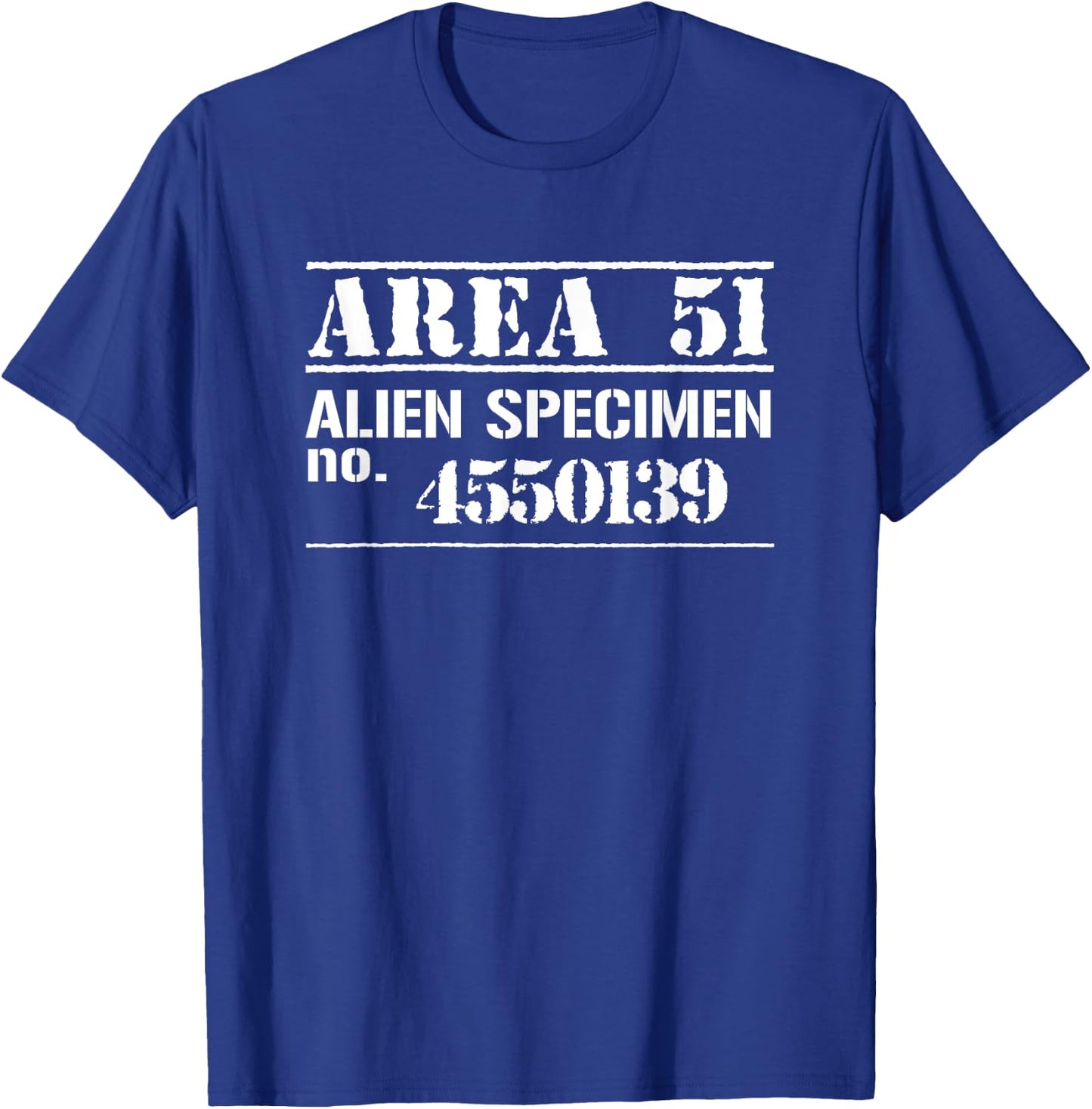 Funny Area 51 Escaped Alien Halloween Costume T-Shirt - T-Shirt | Royal