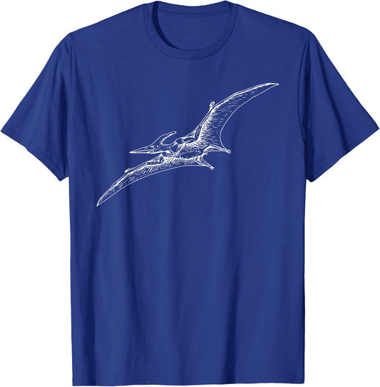 MKaur Pterodactyl Jurassic Dinosaur Flying Reptile T-Shirt - T-Shirt | Royal