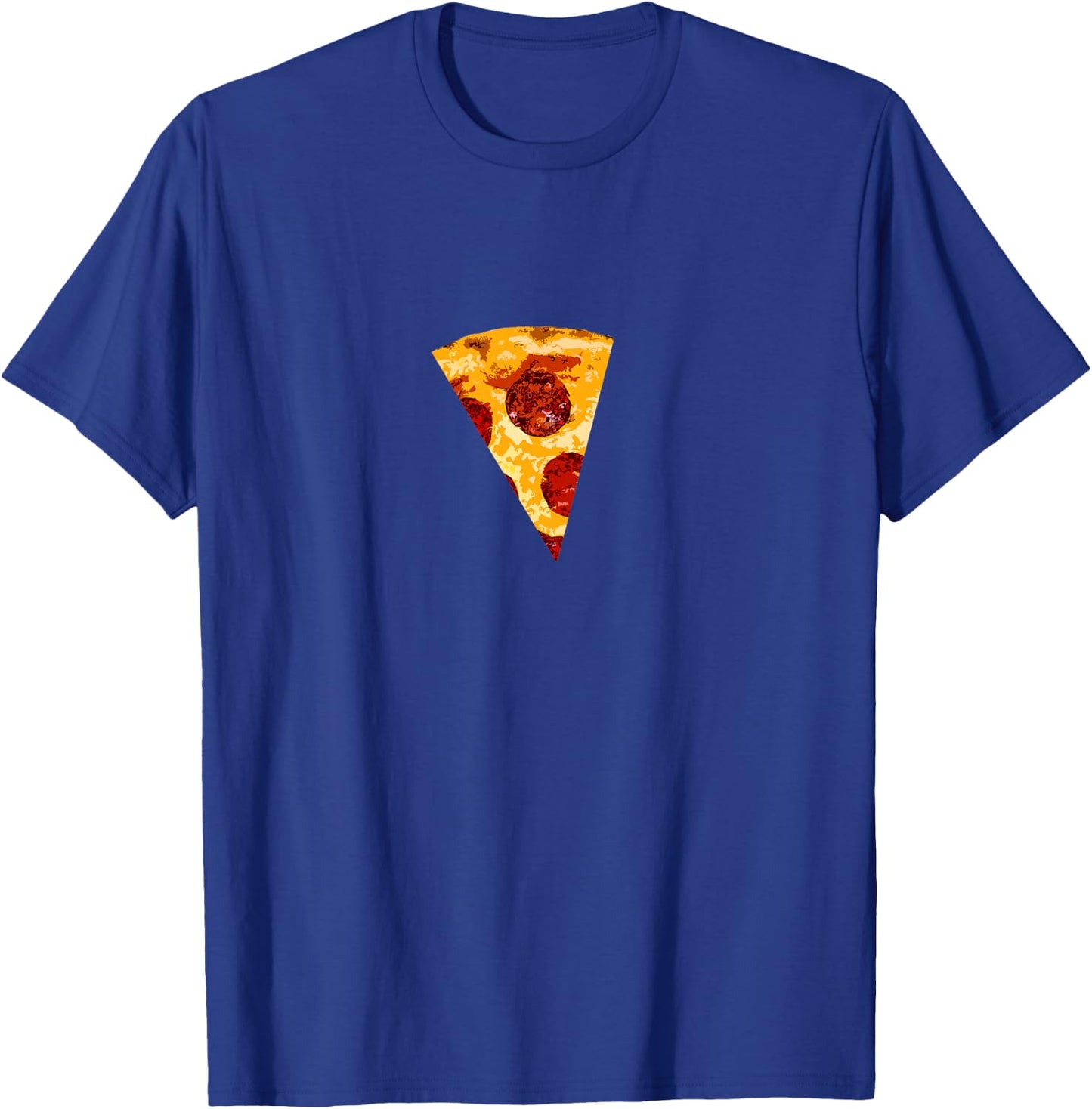 MATCHING PIZZA Shirts Son or Daughter and Dad or Mom Slice T-Shirt - T-Shirt | Royal