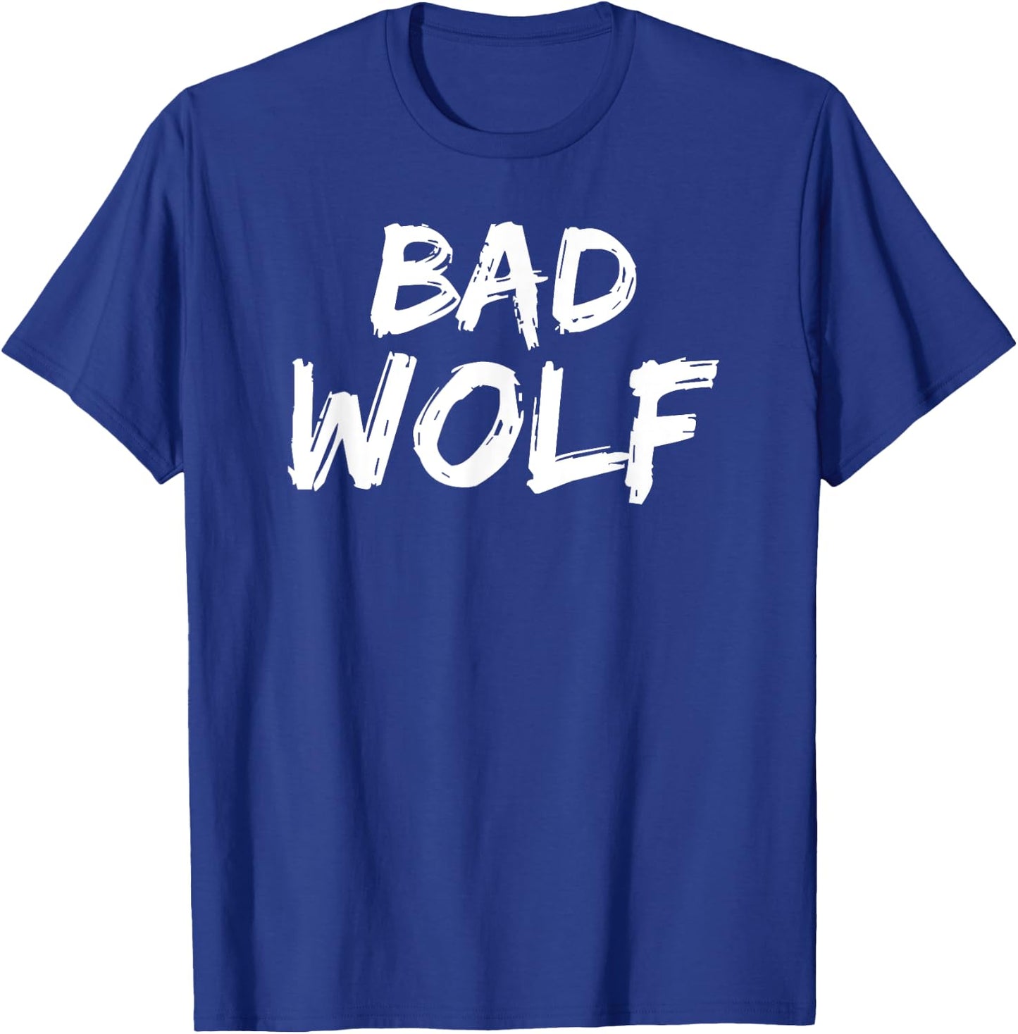Bad Wolf In A Distressed Savage Look Shirt T-Shirt - T-Shirt | Royal