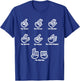 The Teaser The Pleaser The Shocker The Spocker The Rocker T-Shirt - T-Shirt | Royal