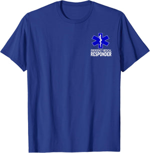 Emergency Medical Responder EMS EMT T-Shirt - T-Shirt | Royal
