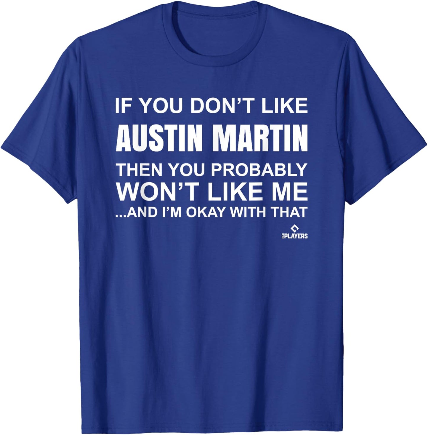 Austin Martin Prospect Baseball Fan Gear T-Shirt - T-Shirt | Royal