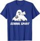 School Spirit Ghost - Funny Halloween T-Shirt - T-Shirt | Royal