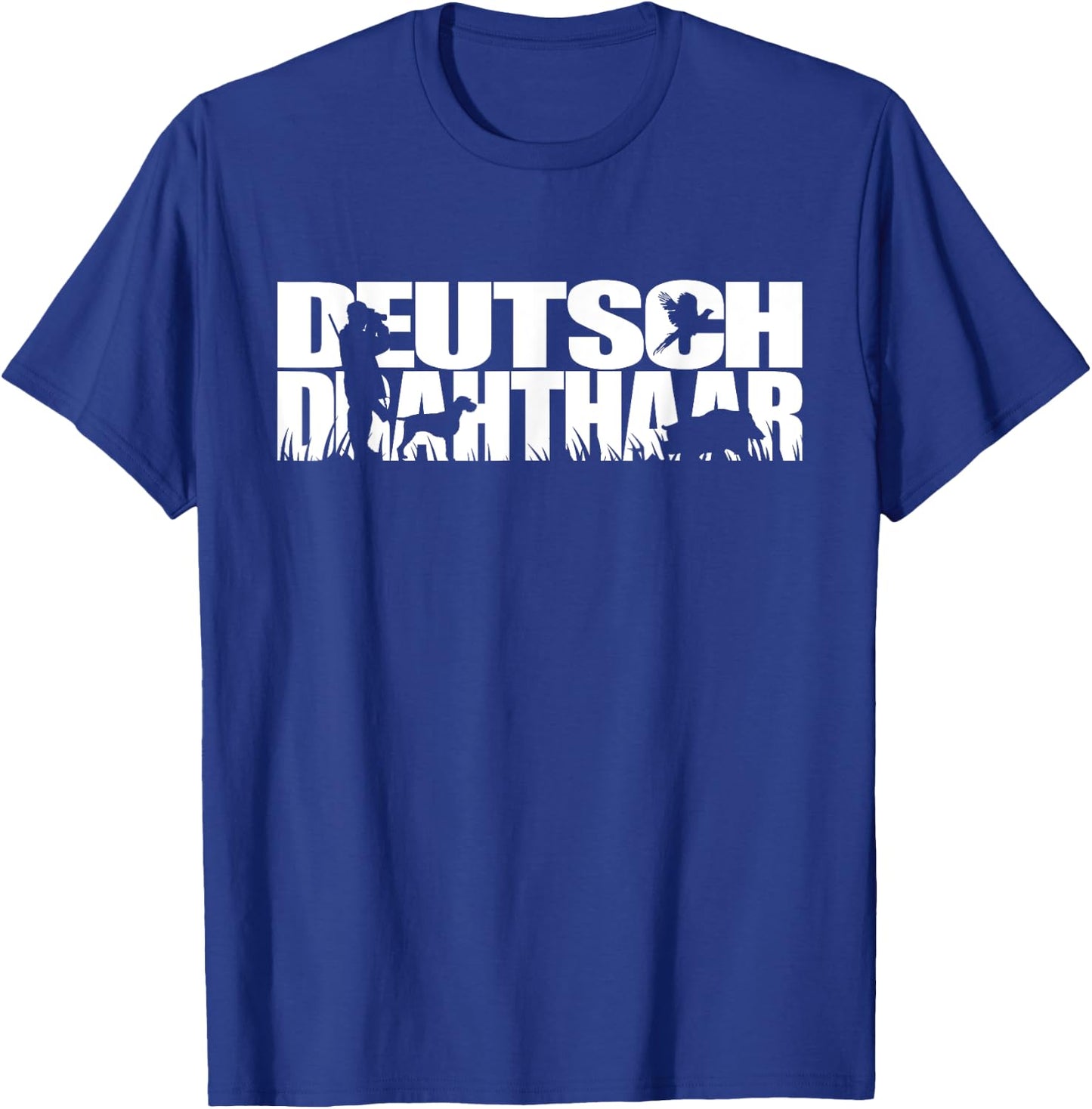 Funny Deutsch Drahthaar dog gift Shirt Hund Women Girls Kids T-Shirt - T-Shirt | Royal