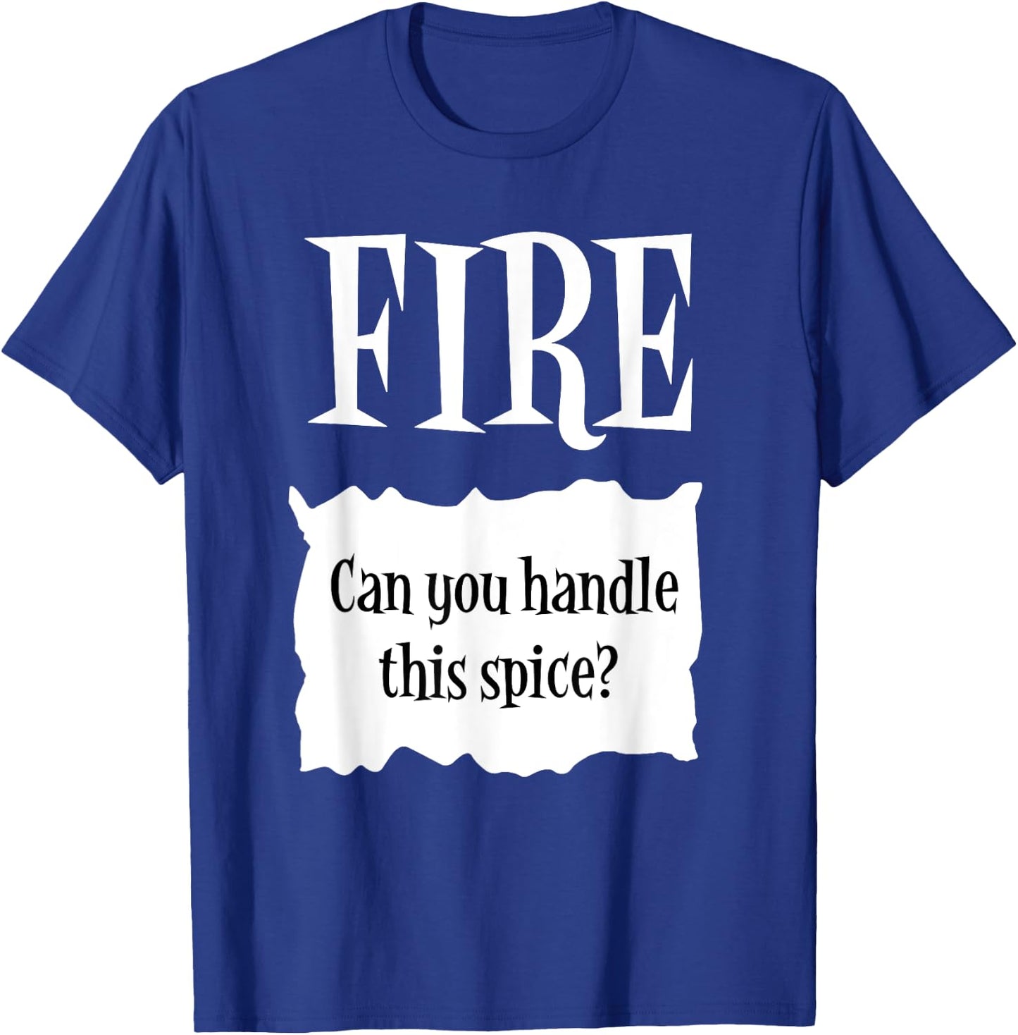 FIRE - Hot Packet Halloween Taco Costume T-Shirt - T-Shirt | Royal